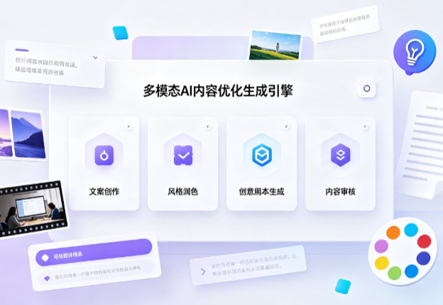 梓潼县AI智能内容优化创新 多模态生成技术丰富数字内容创作生态